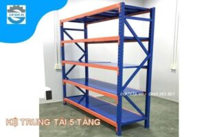 kệ sắt 300kg tầng