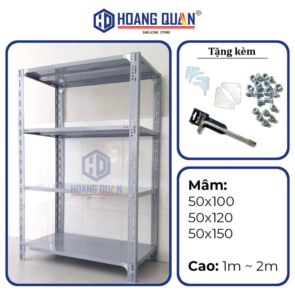 kệ sắt 50x100 - Hình 2