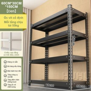 kệ sắt 800kg tầng