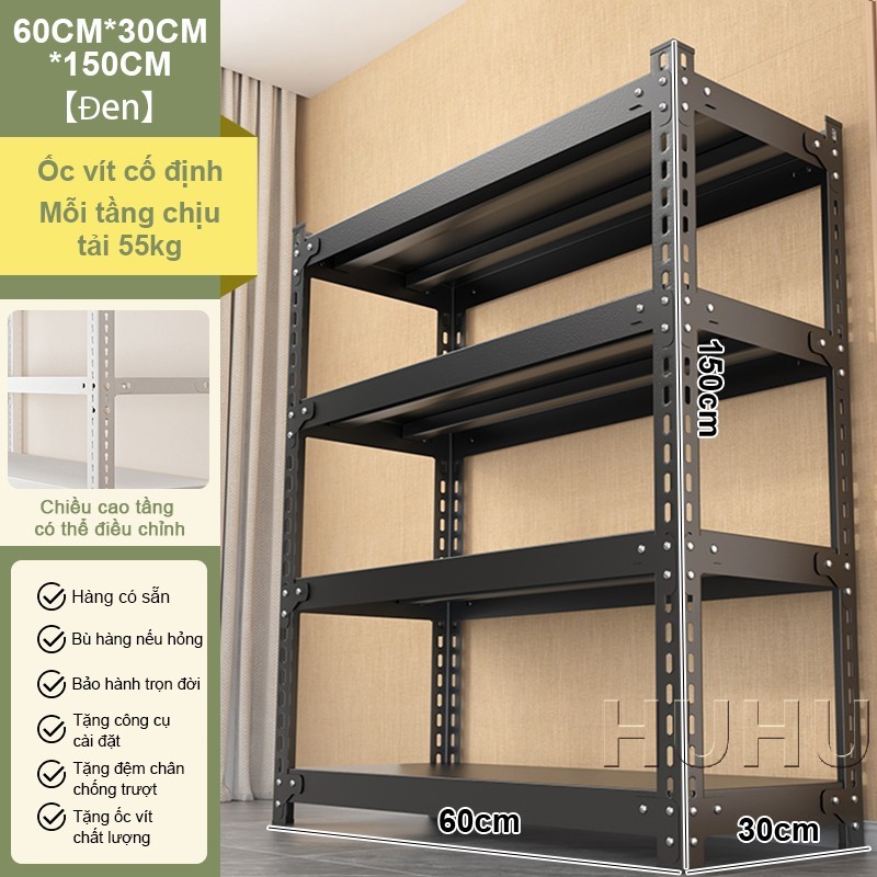 kệ sắt 800kg tầng