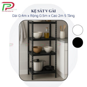 kệ sắt 80kg tầng