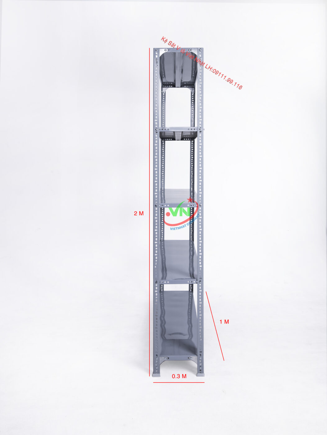 kệ sắt cao 2m - Hình 4