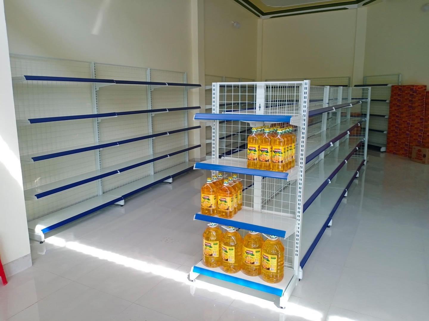 kệ sắt cho siêu thị mini giá rẻ - Hình 4