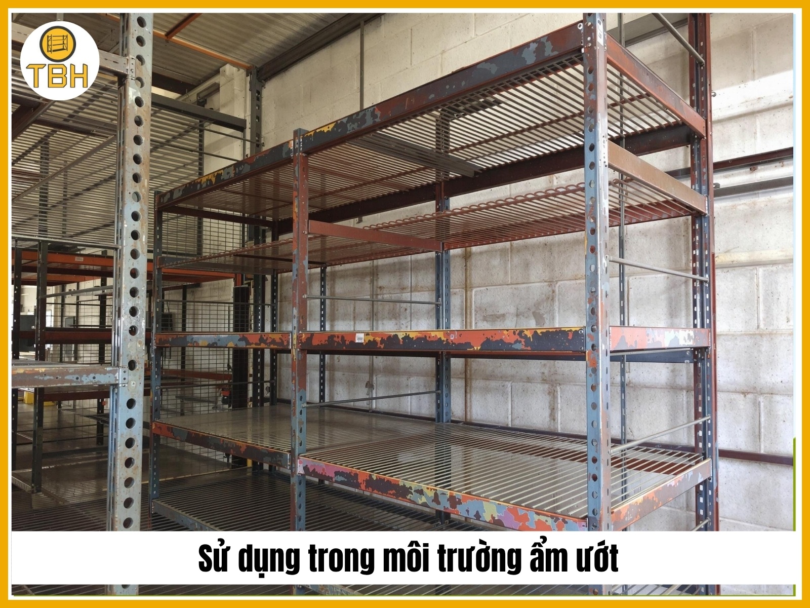 kệ sắt có bị gỉ không - Hình 4