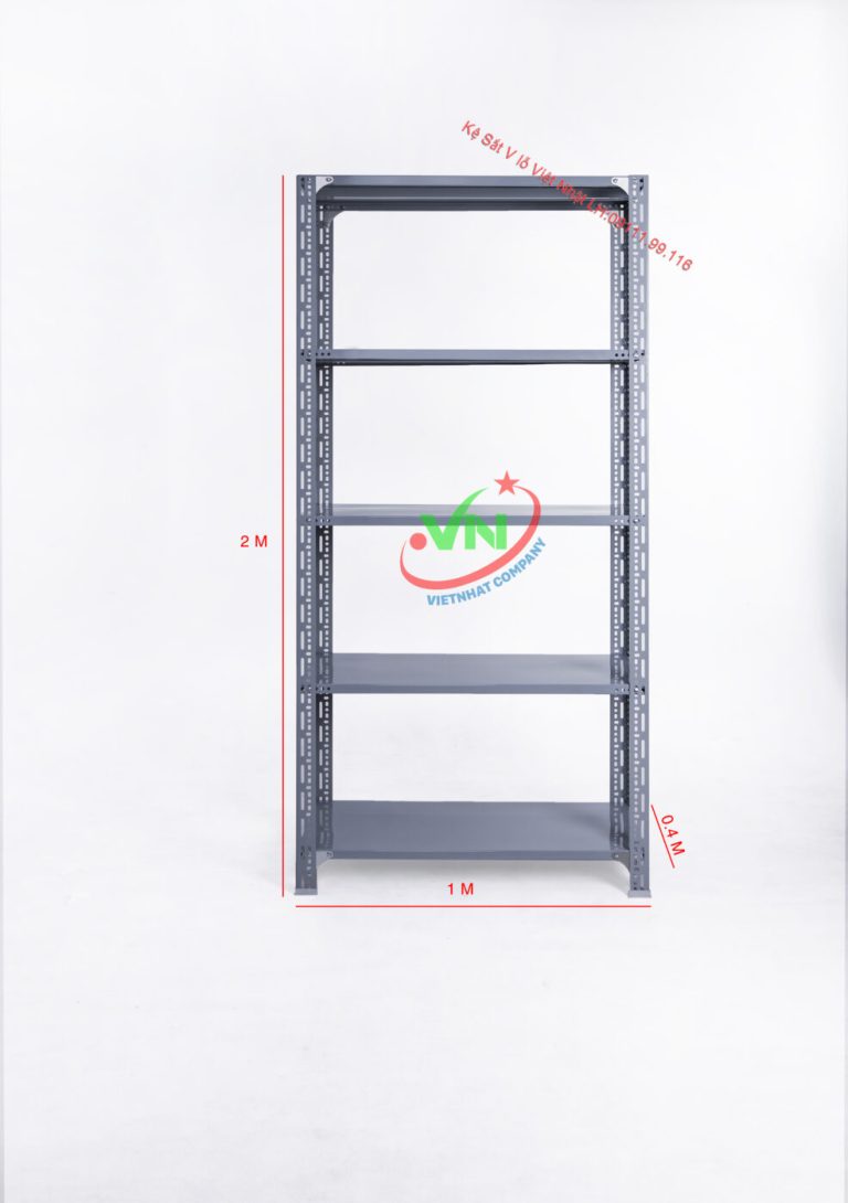 kệ sắt dài 1m - Hình 2