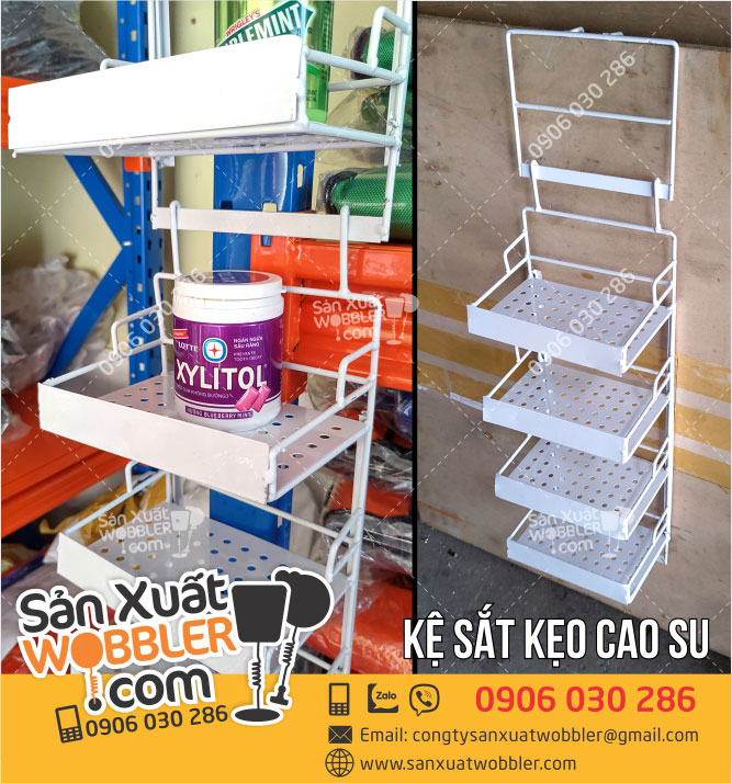 kệ sắt để bánh kẹo - Hình 3