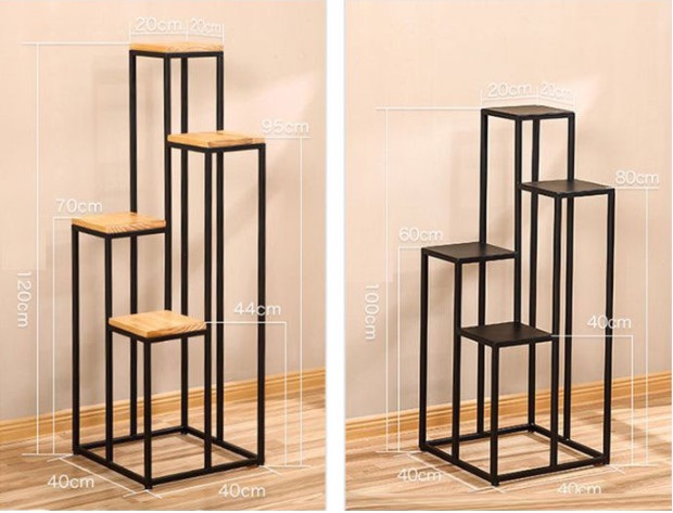 kệ sắt để cây cảnh - Hình 3