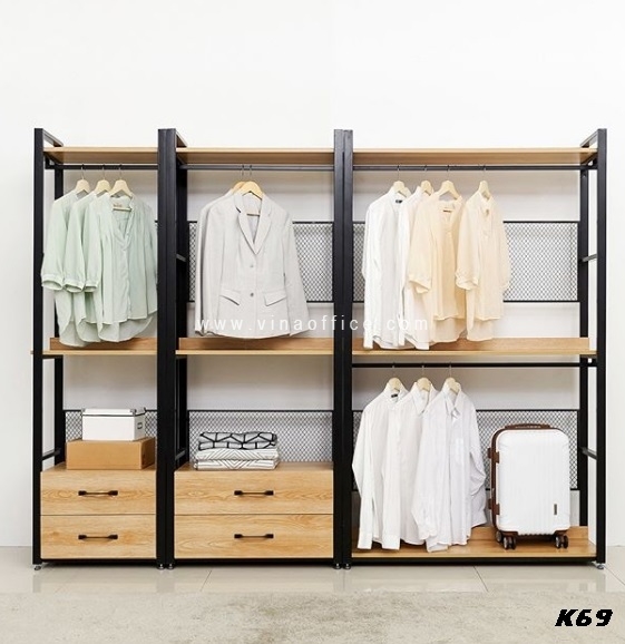 kệ sắt để quần áo - Hình 3