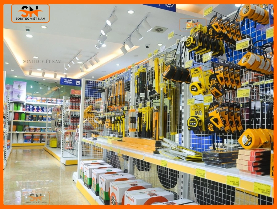 kệ sắt minimart - Hình 4