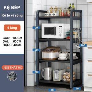 kệ sắt nhà bếp