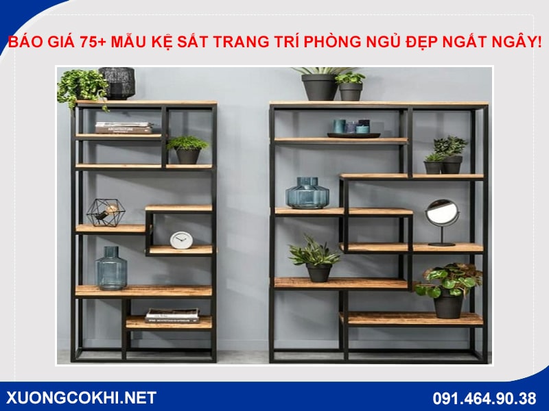 kệ sắt phòng ngủ - Hình 3