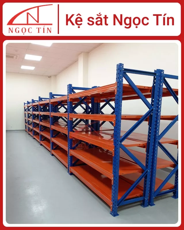 kệ sắt tải trọng nặng - Hình 4