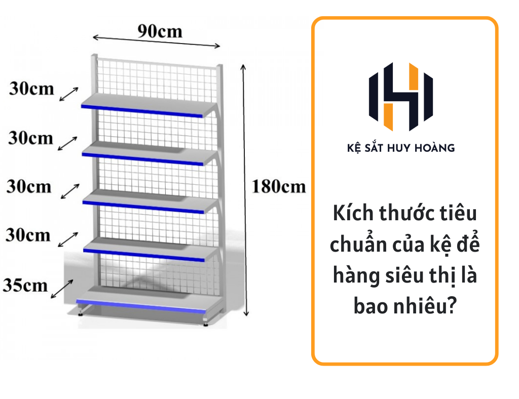 kệ sắt theo kích thước cửa hàng - Hình 3