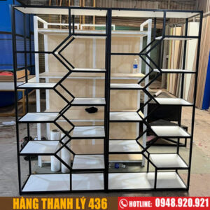 kệ sắt trưng bày