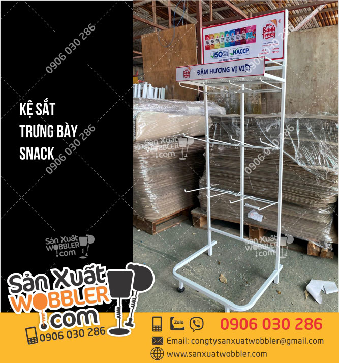 kệ sắt trưng bày bánh kẹo - Hình 5