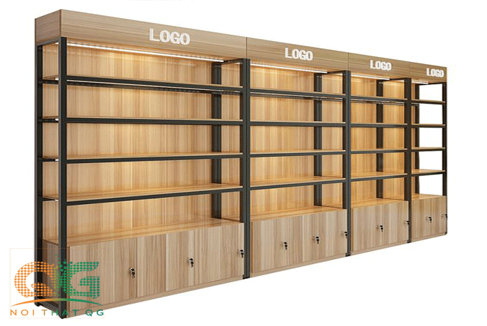 kệ sắt trưng bày mỹ phẩm - Hình 3