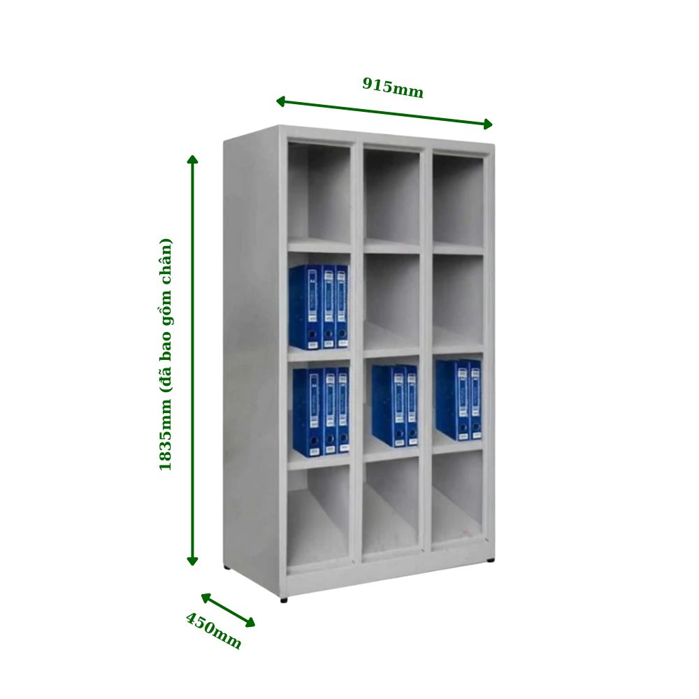 kệ sắt trường học - Hình 4