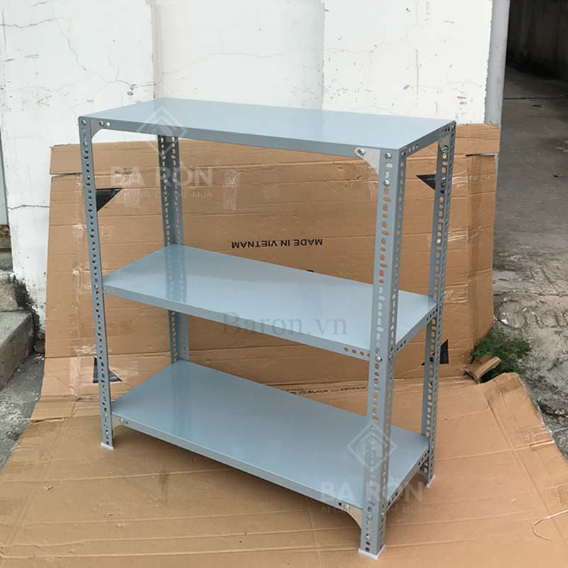 kệ sắt v lỗ 3 tầng - Hình 5