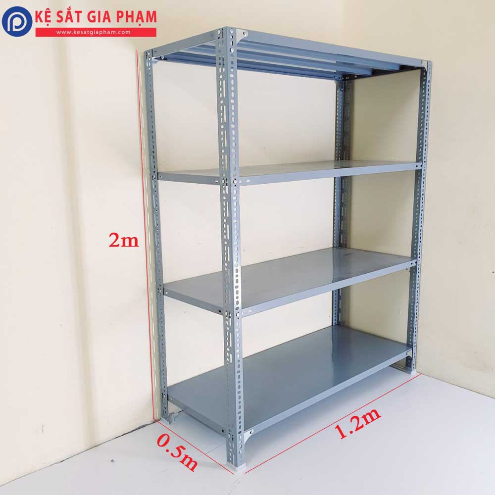 kệ sắt v lỗ gia đình - Hình 2