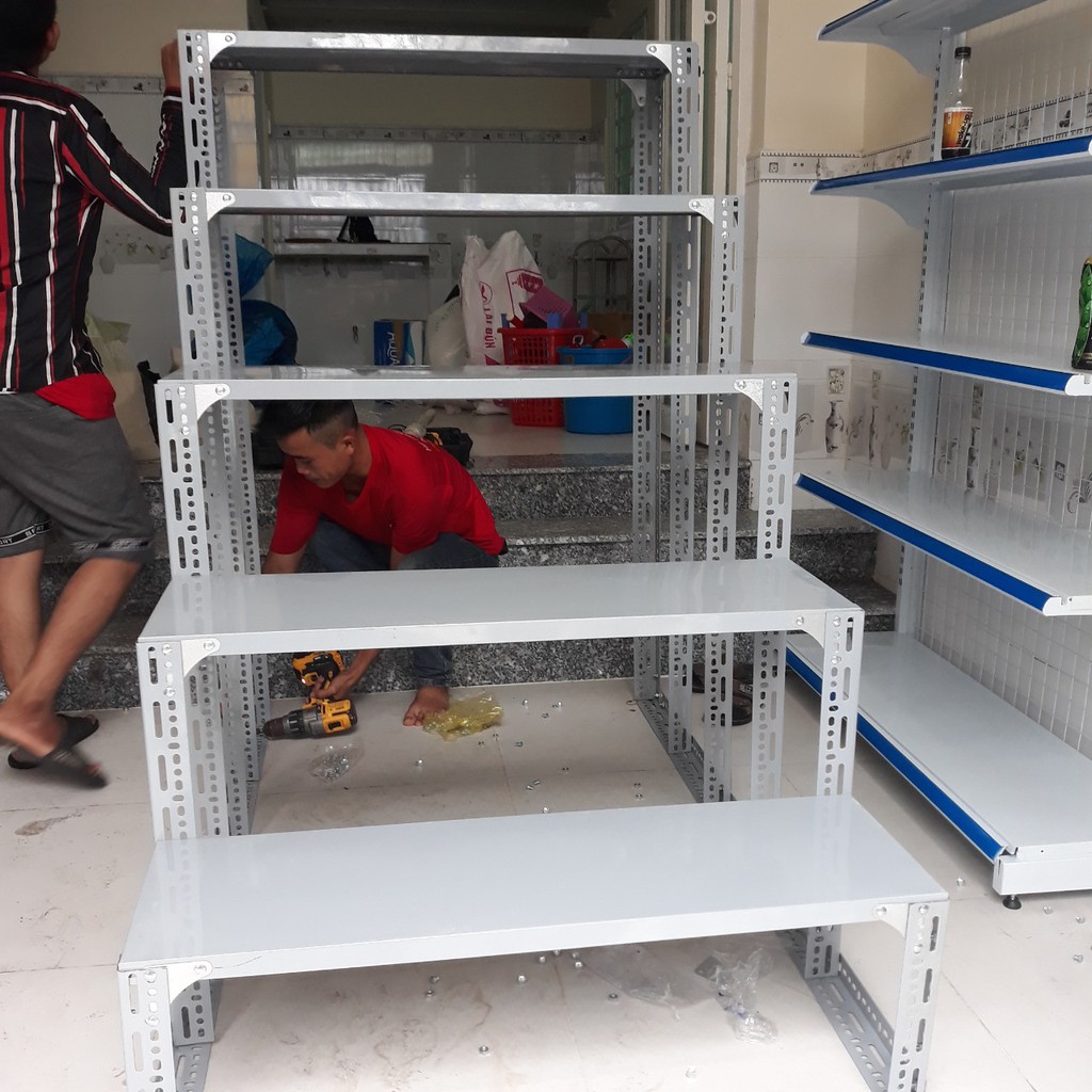 kệ sắt v lỗ giá rẻ - Hình 5