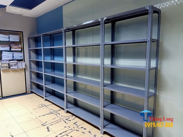 kệ sắt v lỗ văn phòng - Hình 5