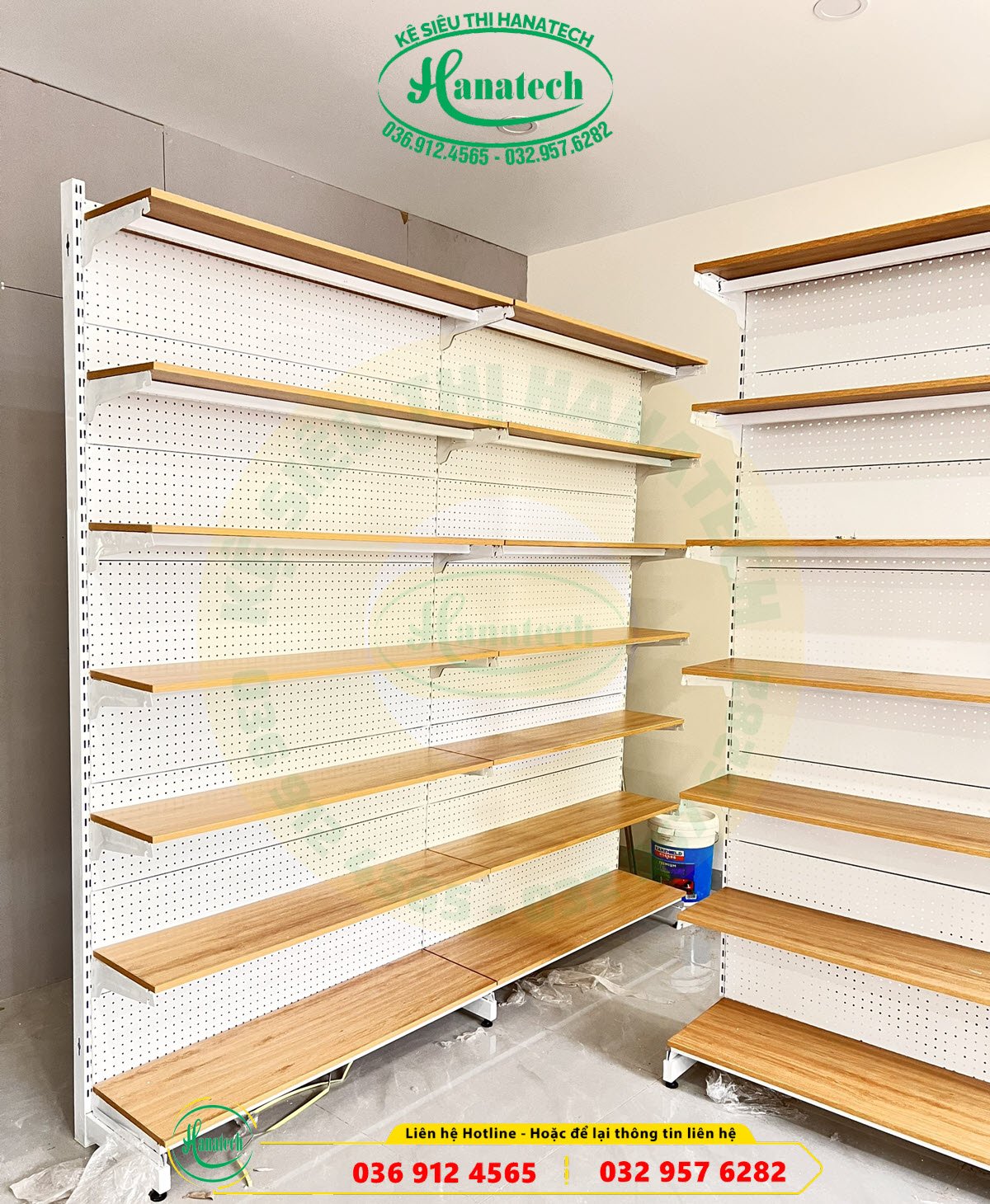 kệ siêu thị mini - Hình 4