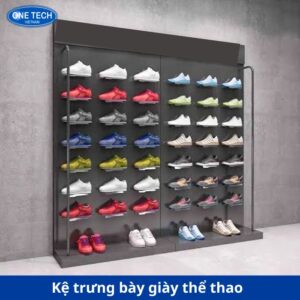 kệ trưng bày giày dép