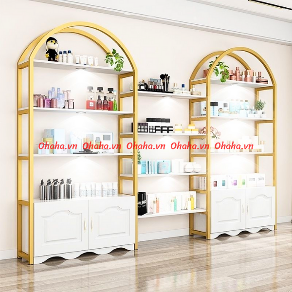 kệ trưng bày mỹ phẩm - Hình 2