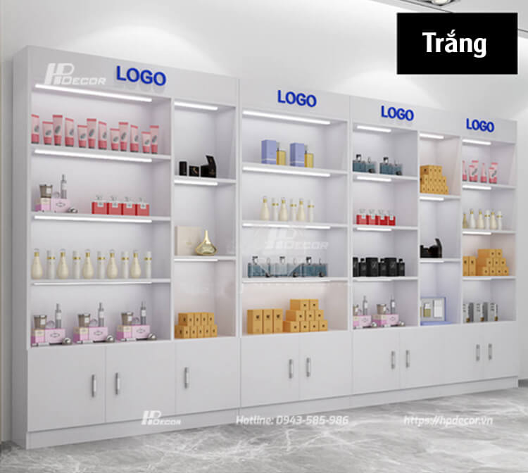 kệ trưng bày showroom - Hình 3