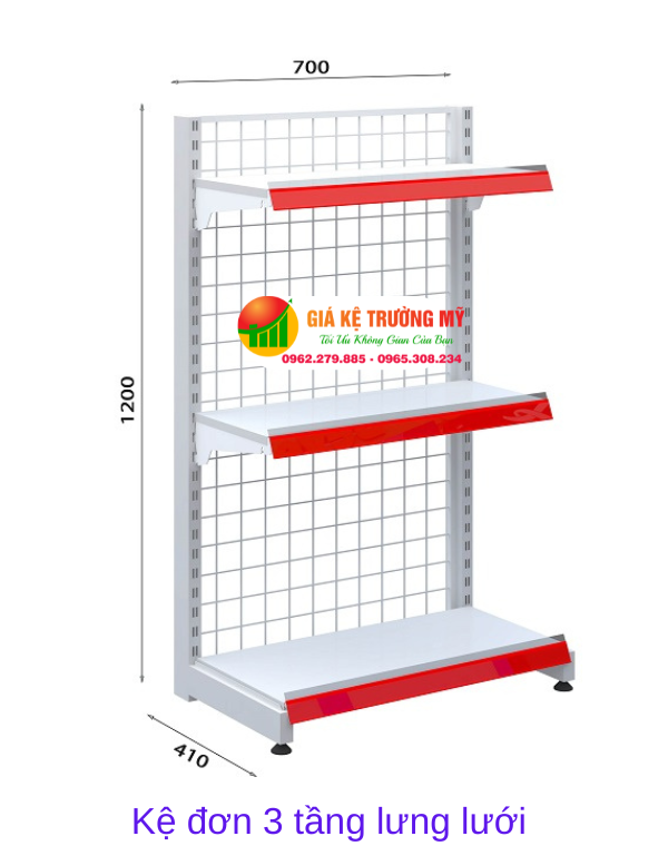 kệ trưng bày siêu thị - Hình 3