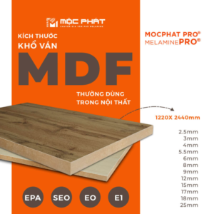 khổ ván mdf
