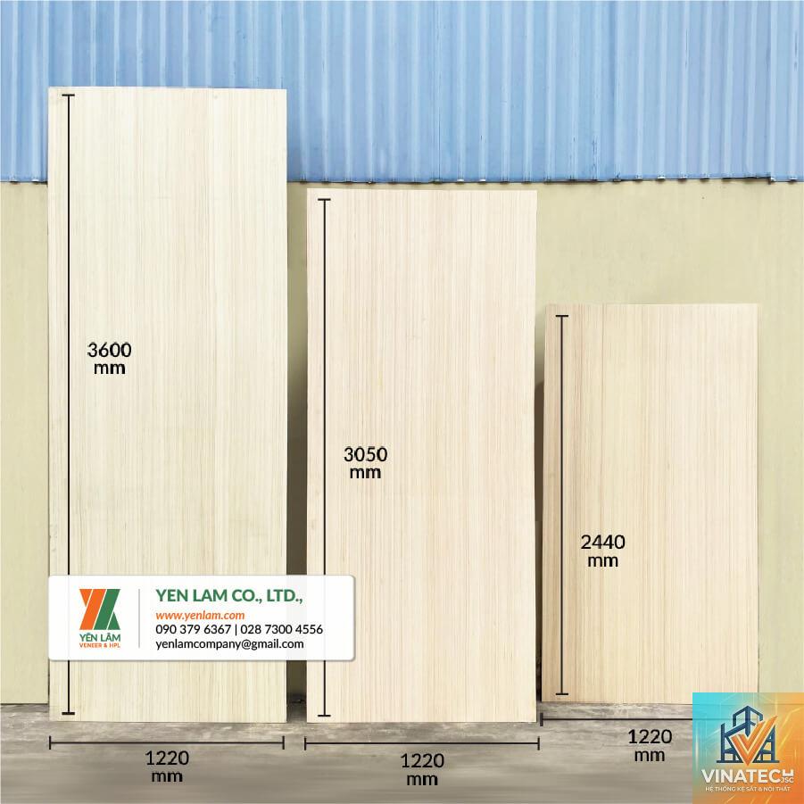 khổ ván plywood