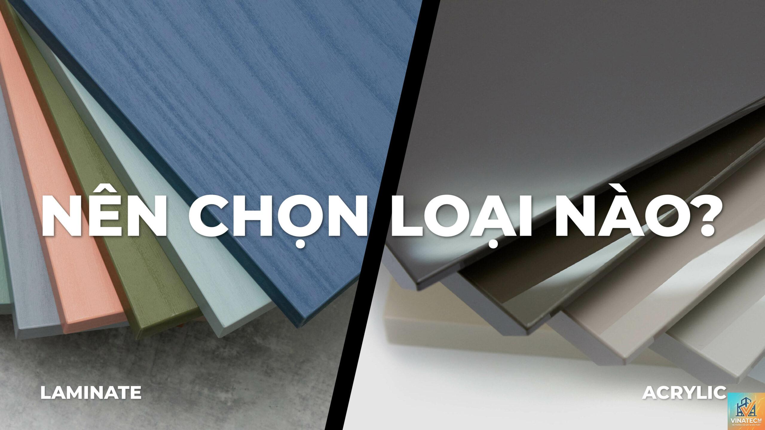 laminate và acrylic - Hình 1