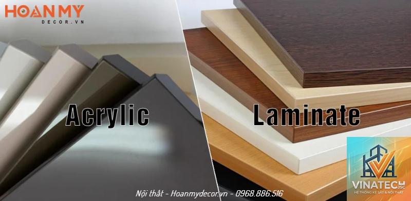 laminate và acrylic - Hình 2