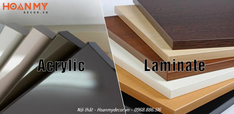 laminate và acrylic - Hình 2