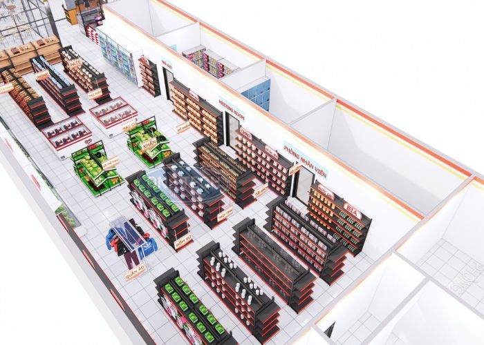 layout siêu thị mini - Hình 3