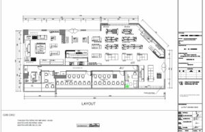layout siêu thị mini