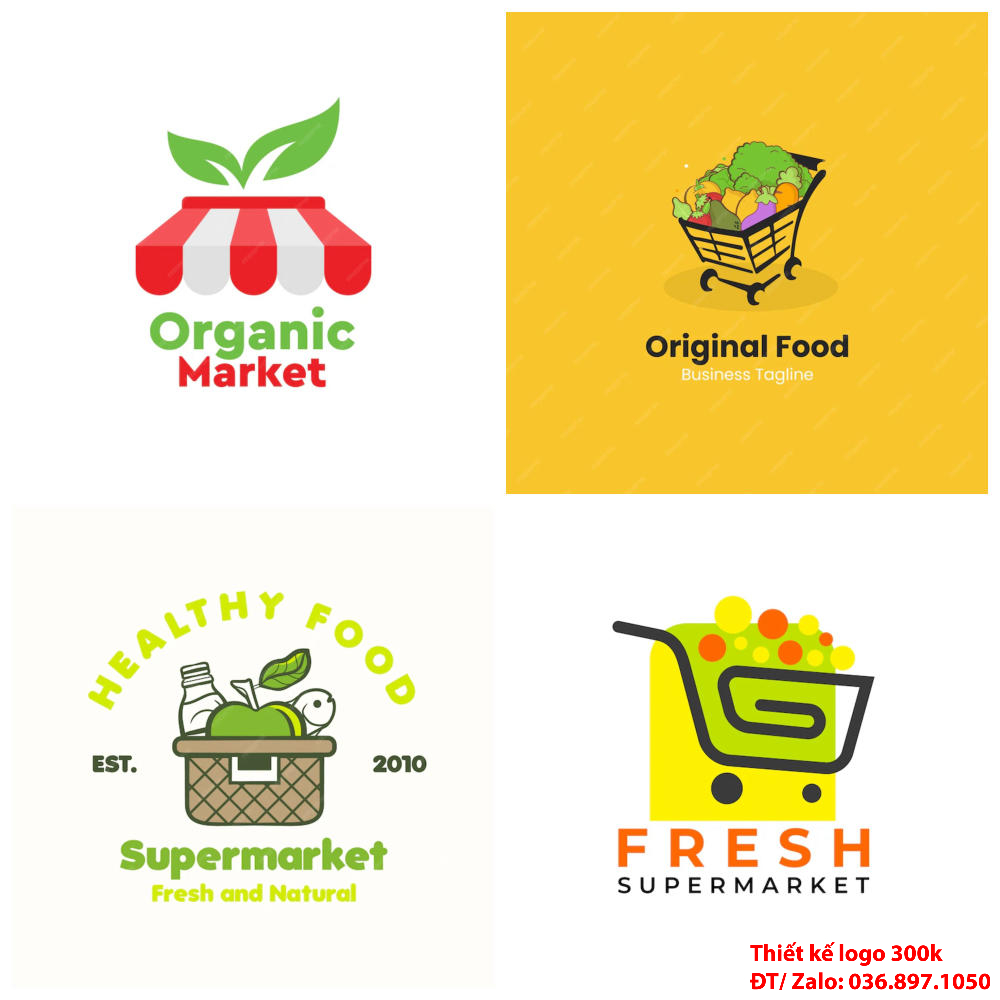 logo và slogan cửa hàng tạp hóa - Hình 4