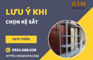 lưu ý khi mua kệ sắt