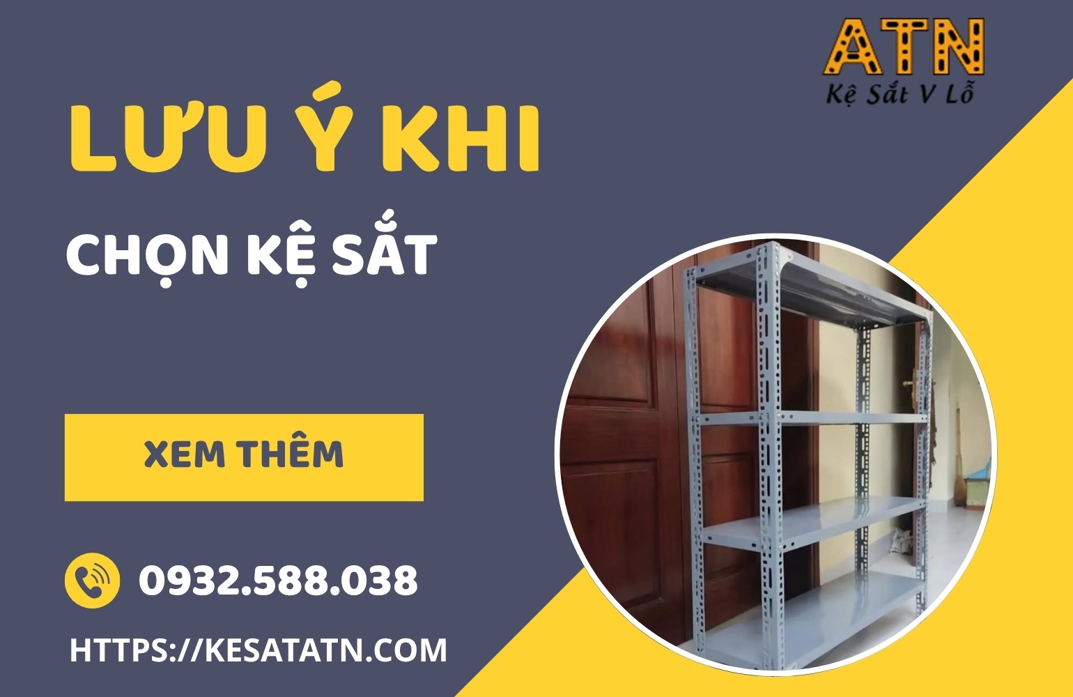 lưu ý khi mua kệ sắt - Hình 1