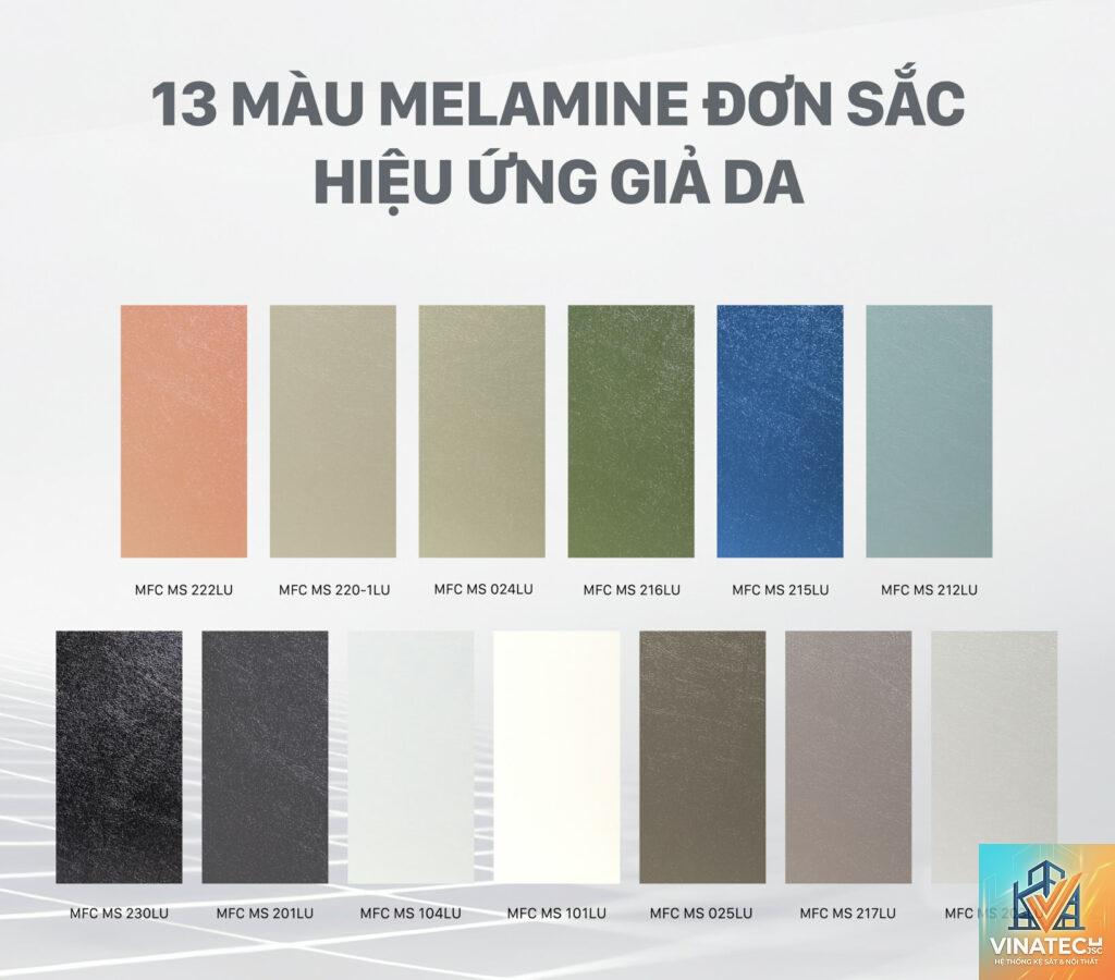 màu đơn sắc laminate