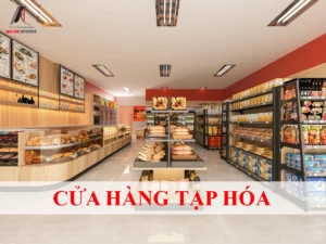 mẫu nội thất cửa hàng tạp hóa