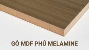 mdf phủ melamine
