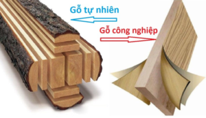 mdf và gỗ tự nhiên
