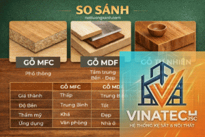 mfc và gỗ tự nhiên