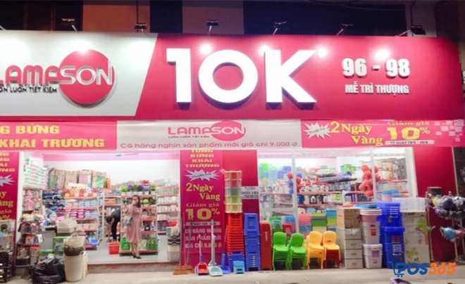 mở cửa hàng đồng giá 10k