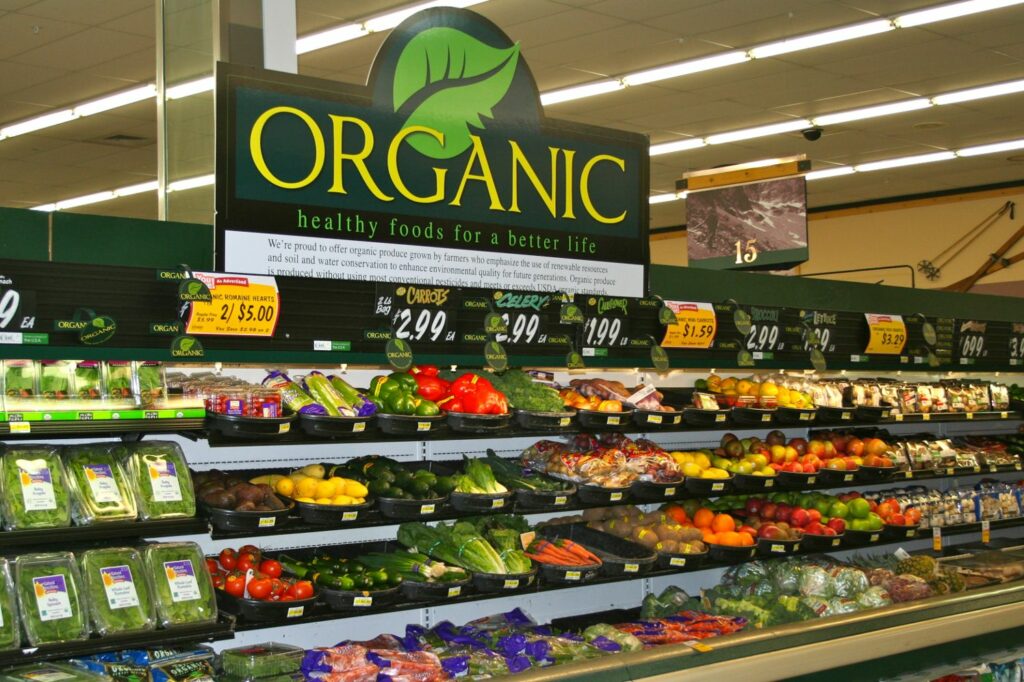 mở cửa hàng organic