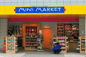 mô hình siêu thị mini