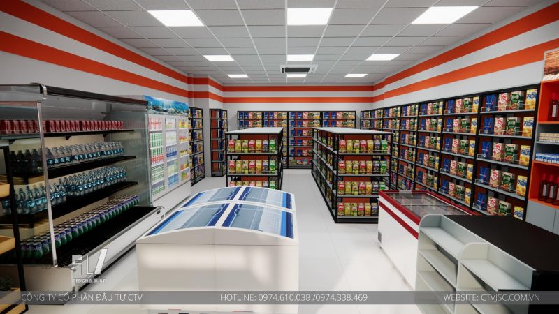 mở siêu thị mini 30m2