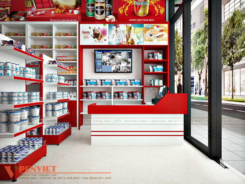 mở siêu thị mini 60m2 - Hình 2